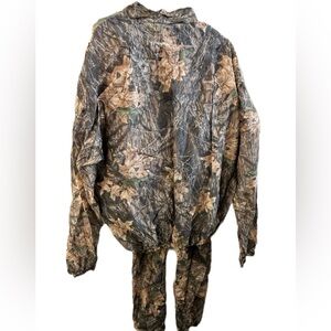 Bug Out Outdoor Wear Bug Hunting Suit Camo Jacket & Pants 2XL Insect Protection